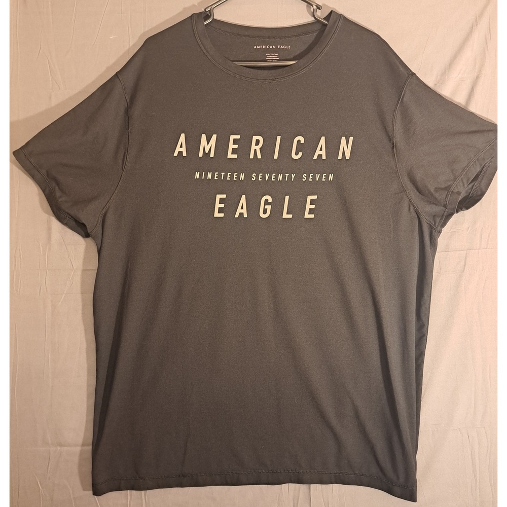 American Eagle‎ Standard Fit T-Shirt Men's Size XXL Black